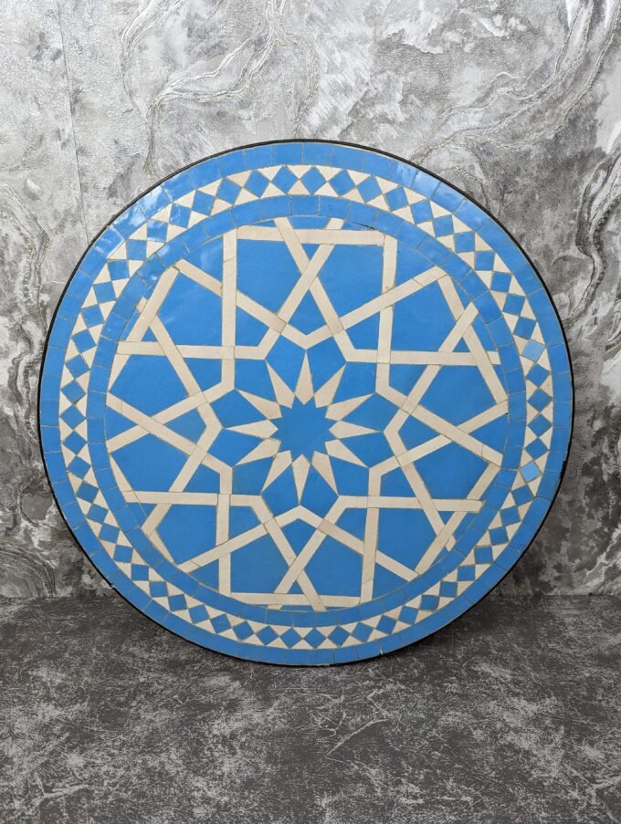 Moorish Blue Specific Mosaic Coffee Table