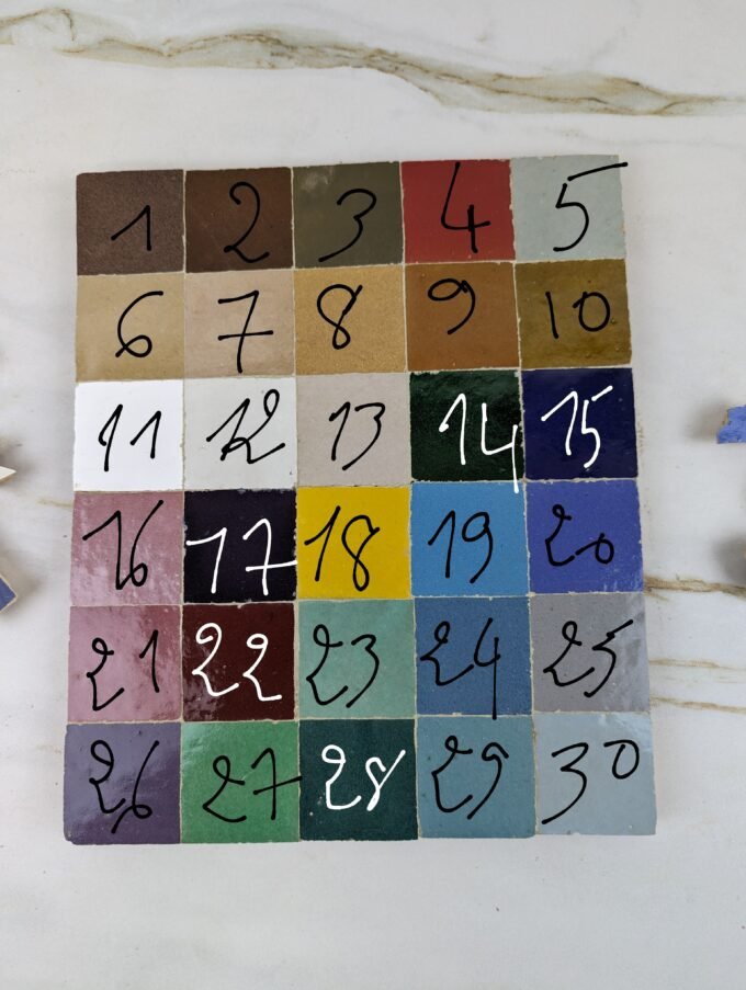Handcrafted Bejmat Tiles for floor and wall decoration