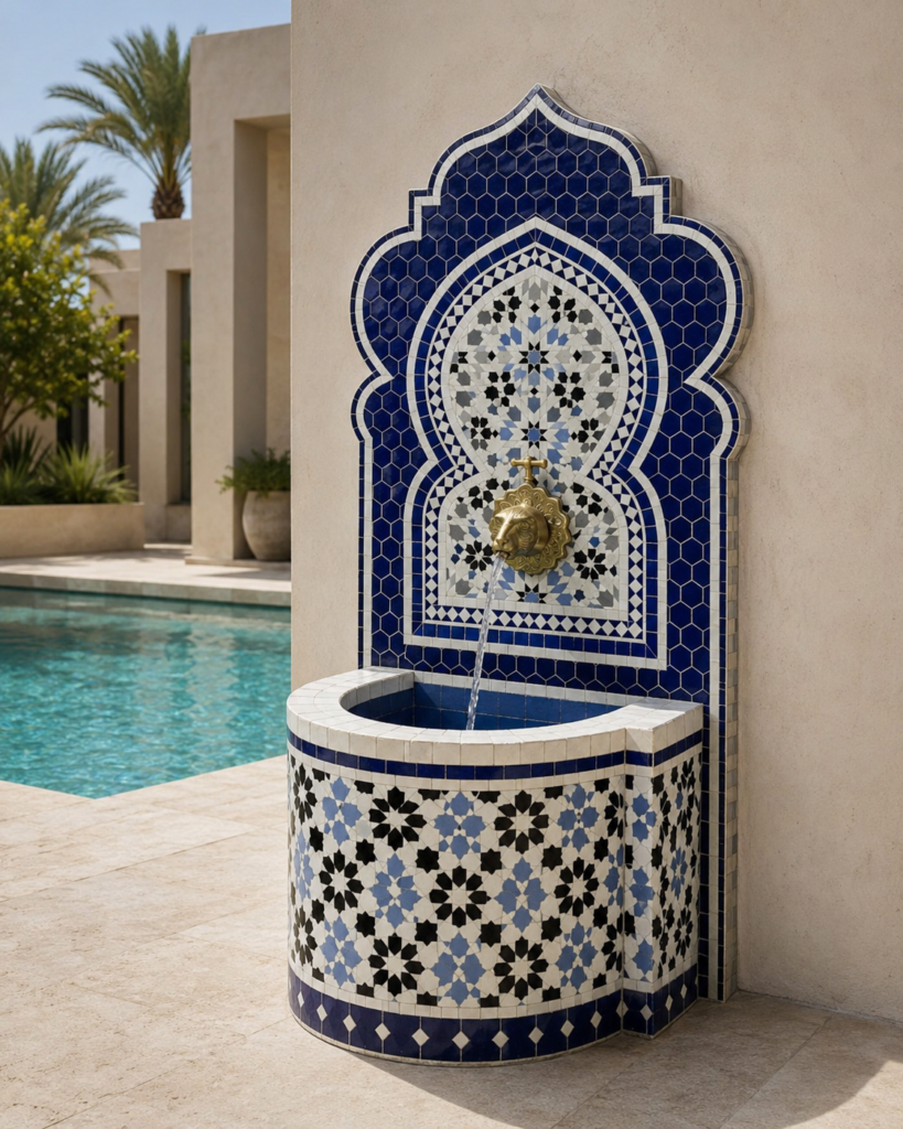 Zellige Fountain MF0103
