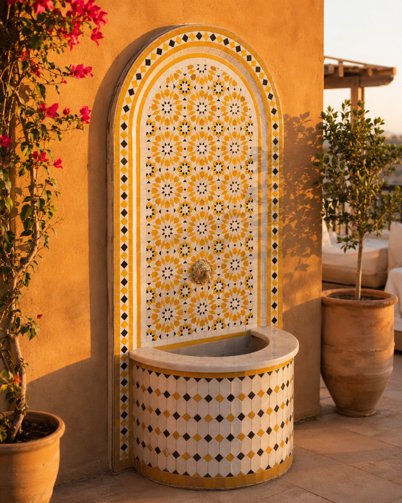 Zellige Fountain MF0032