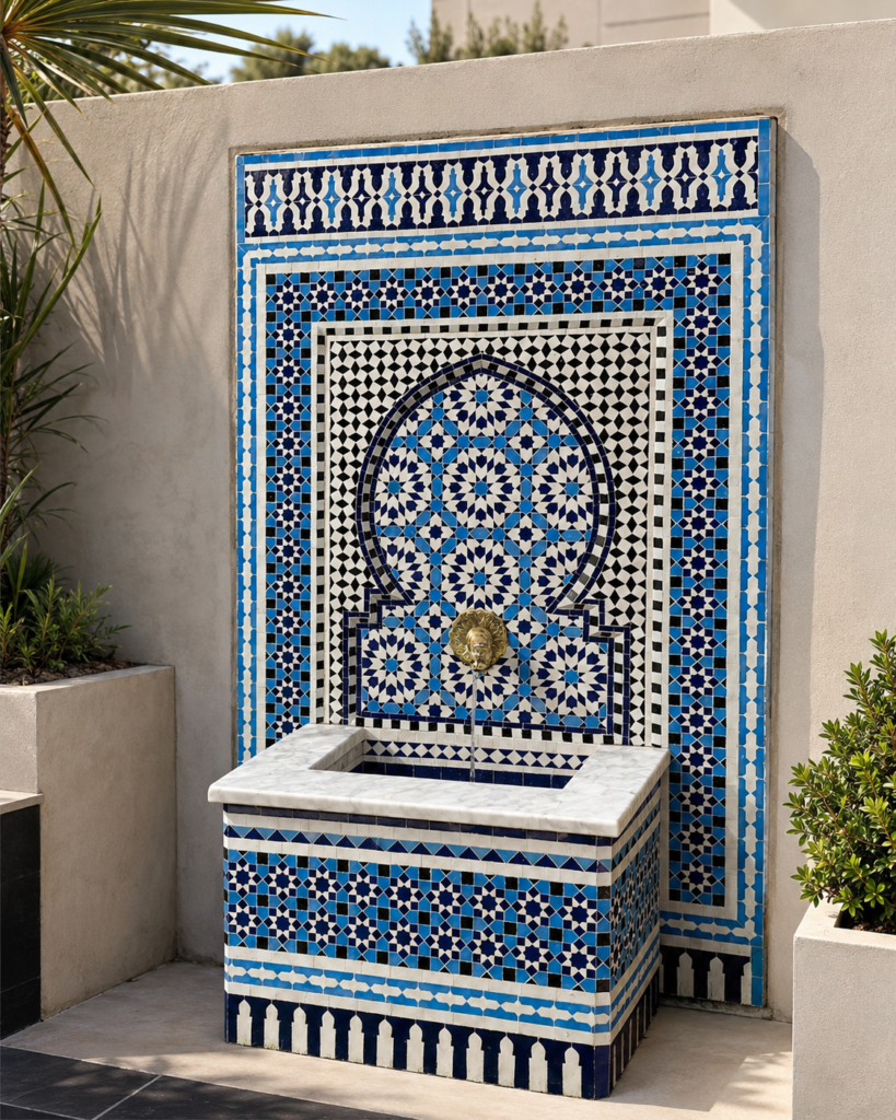 Zellige Fountain MF0036