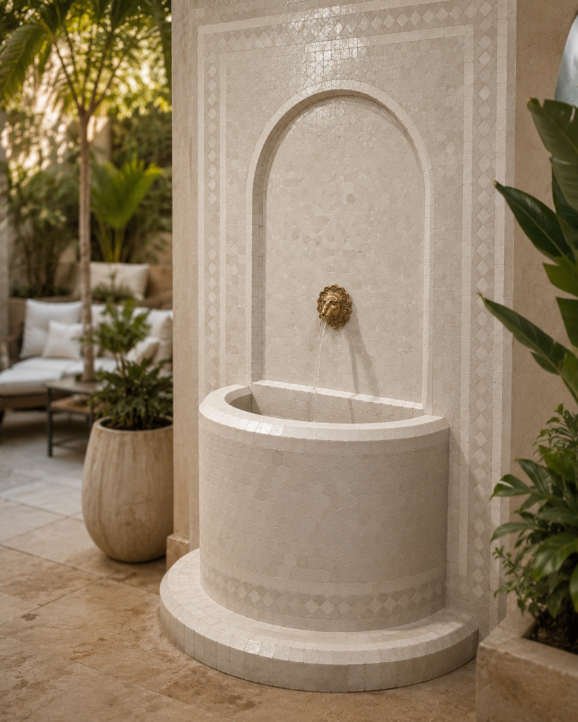 Zellige Fountain MF0038