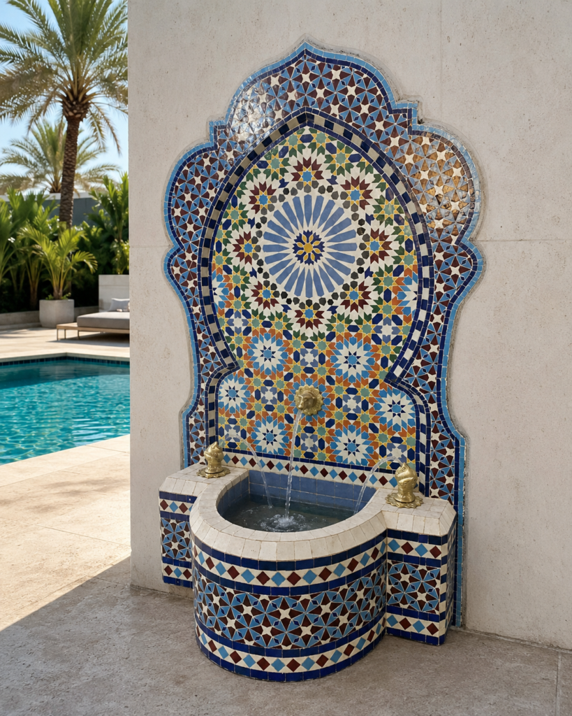 Zellige Fountain MF0048