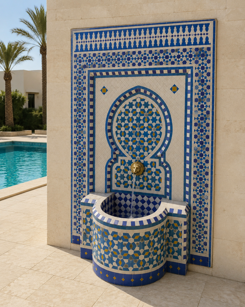 Zellige Fountain MF0049