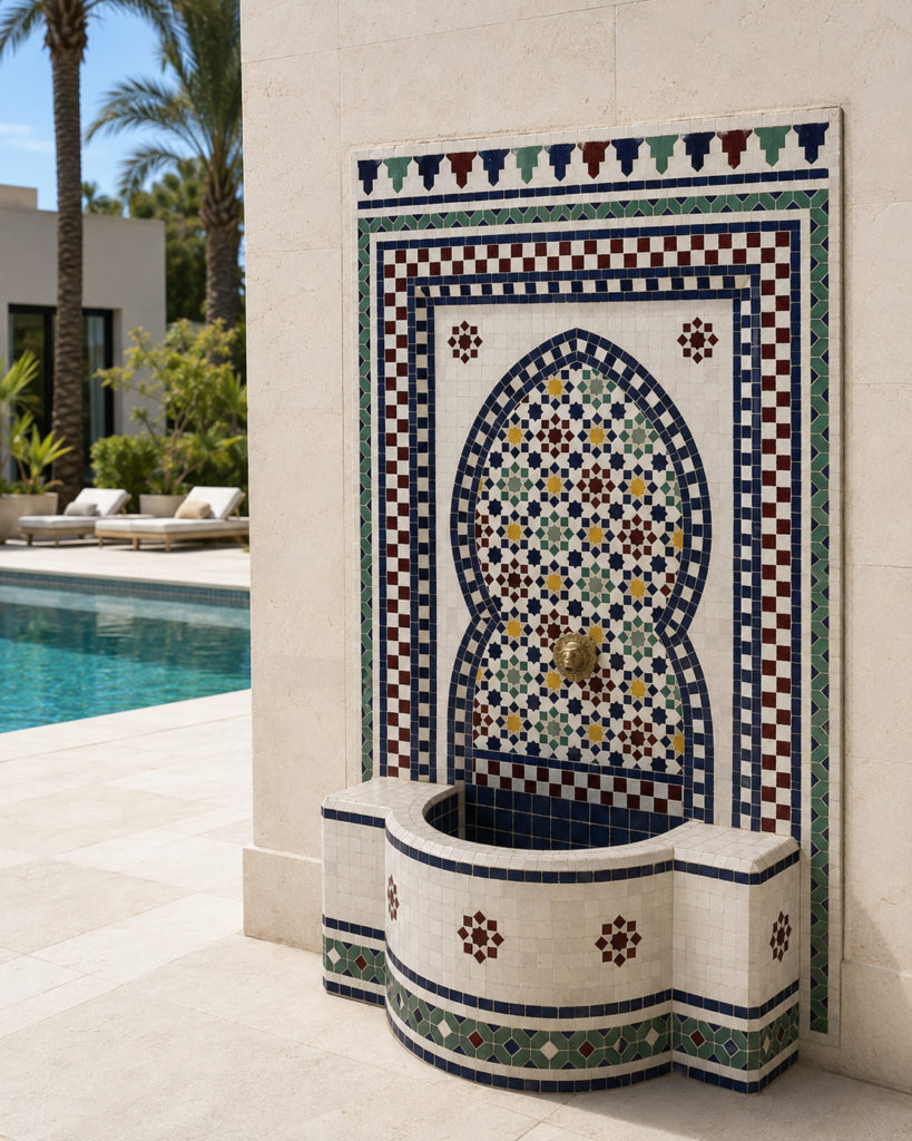 Zellige Fountain MF0051