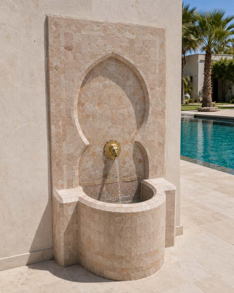 Zellige Fountain MF0058