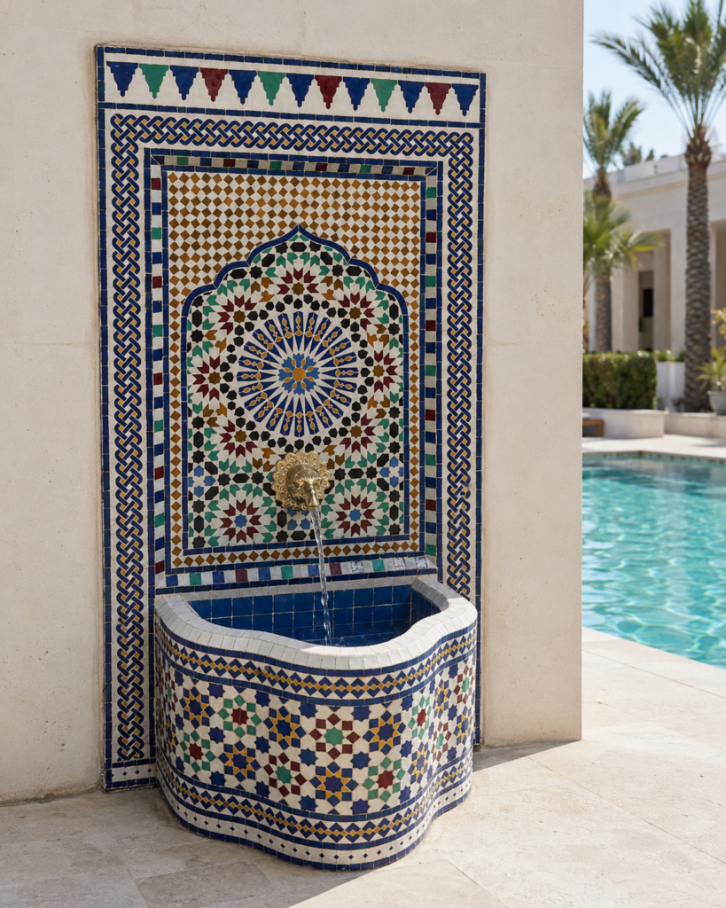 Zellige Fountain MF0064