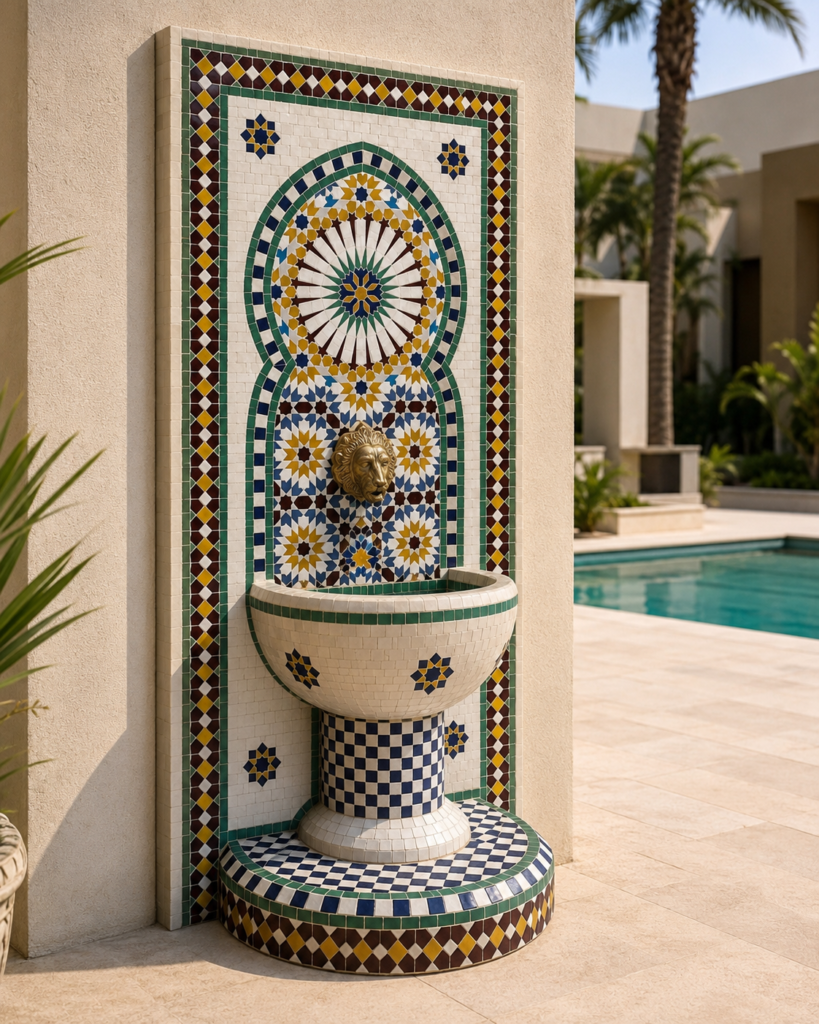 Zellige Fountain MF0090