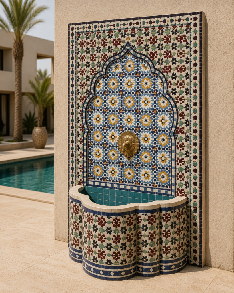 Zellige Fountain MF0091