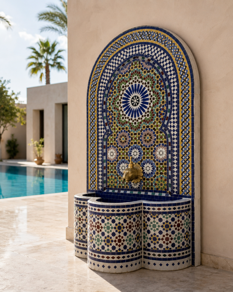 Zellige Fountain MF0099