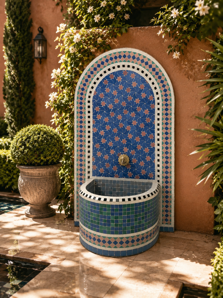 Zellige Fountain MF0148
