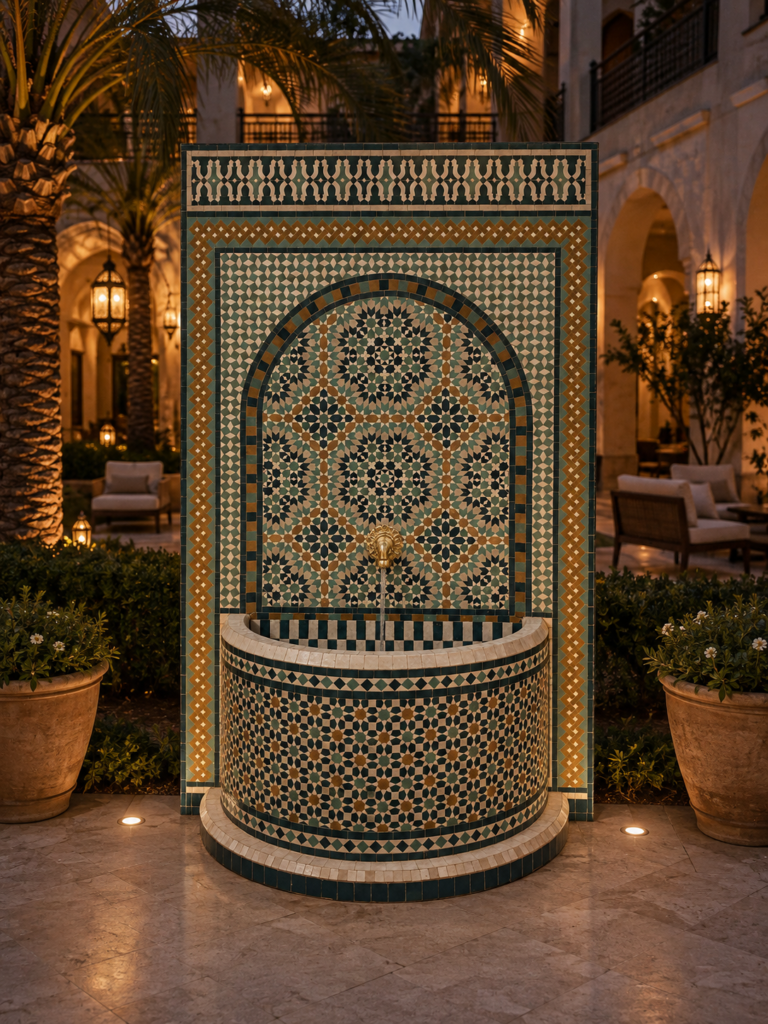 Zellige Fountain MF0131