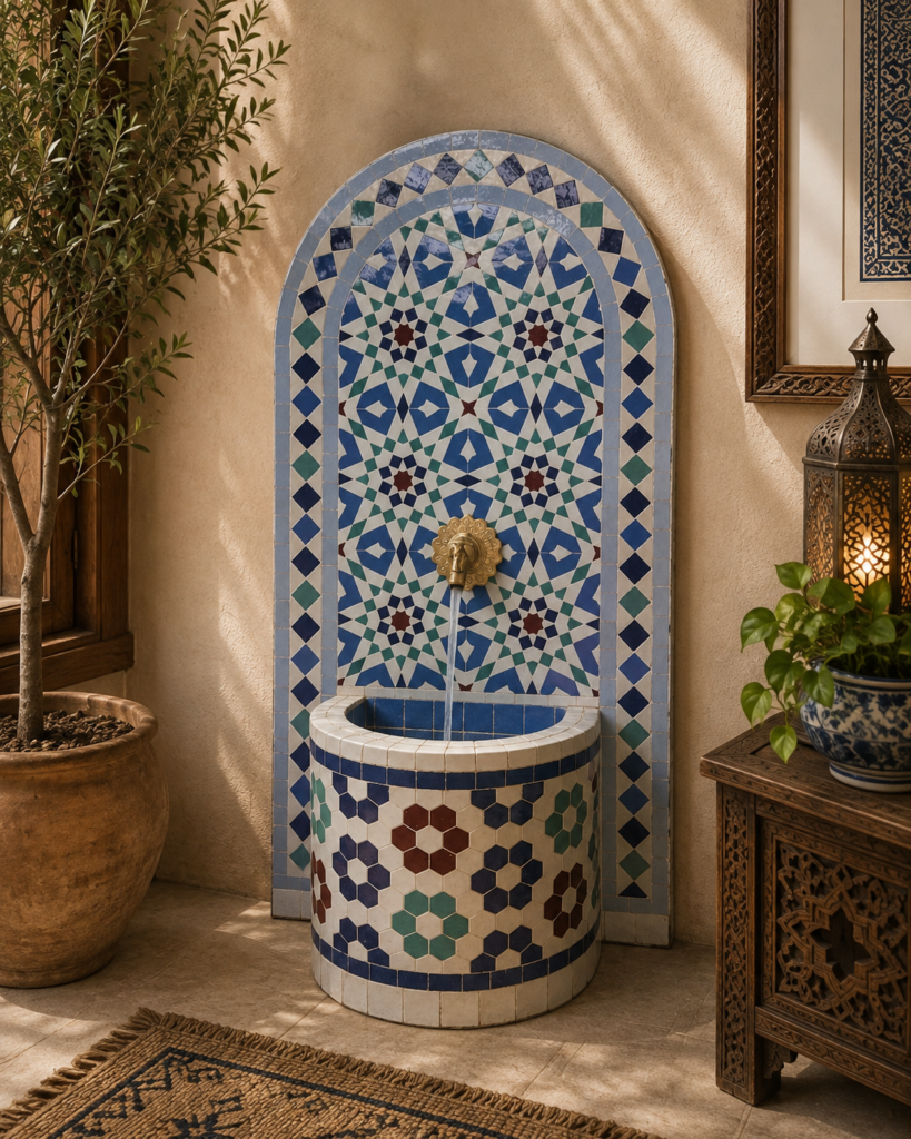 Zellige Fountain MF0143
