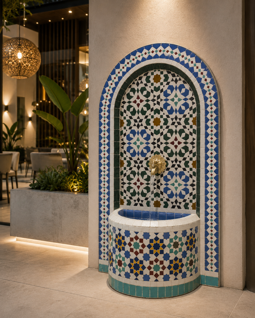 Zellige Fountain MF0146