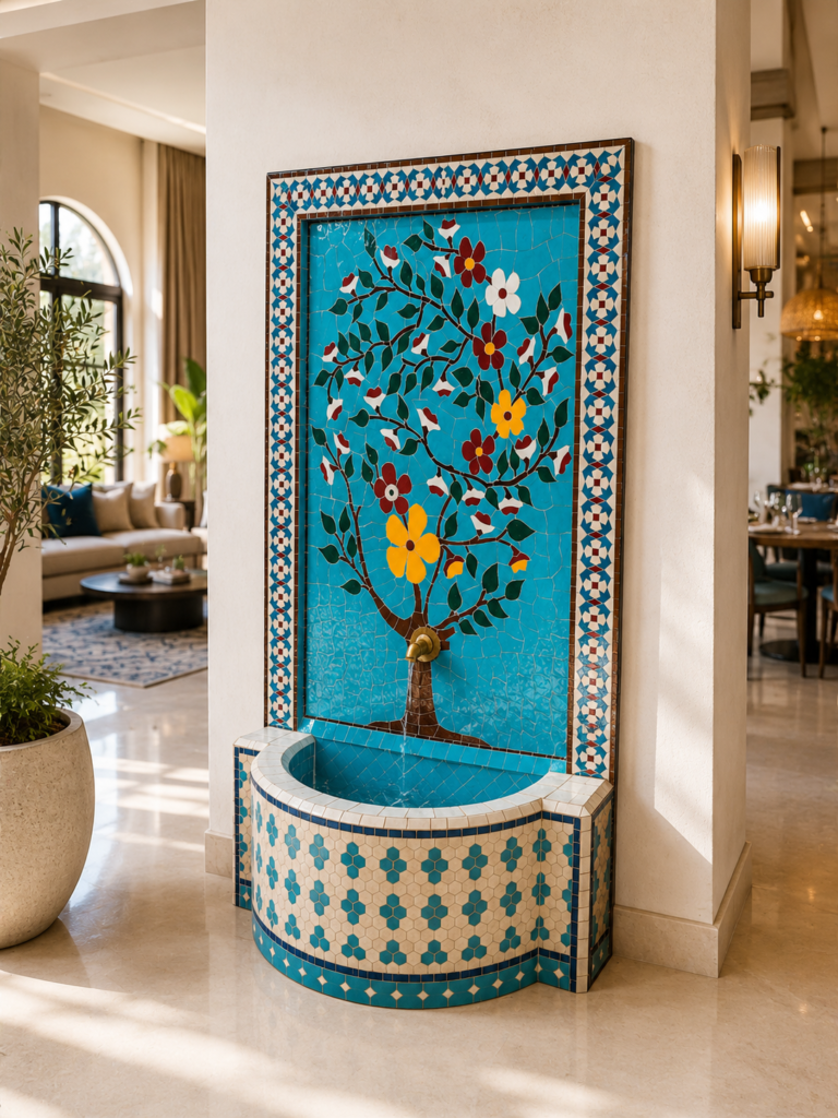 Zellige Fountain MF0237