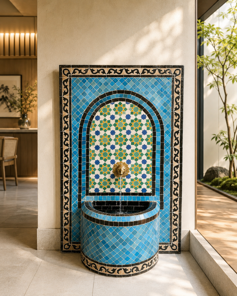 Zellige Fountain MF0247