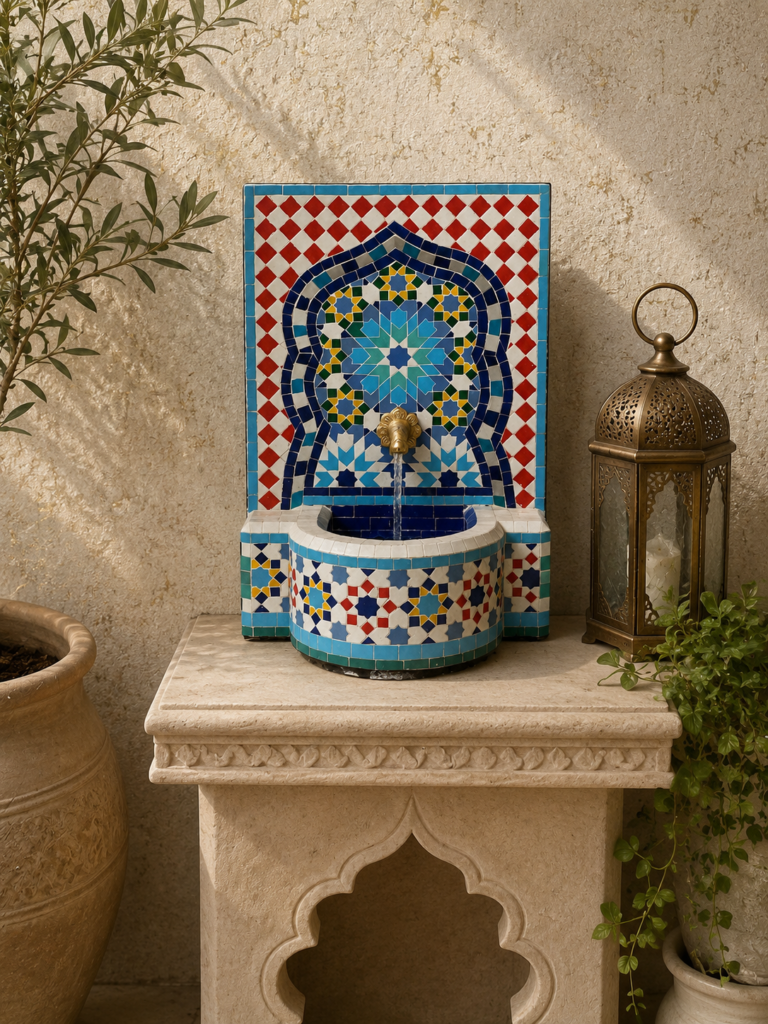 Zellige Fountain MF0252
