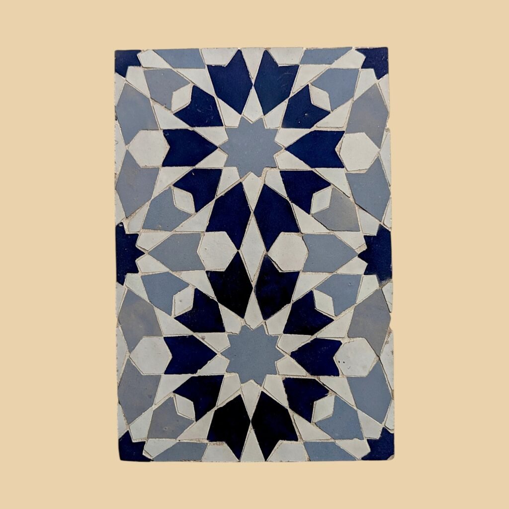 Handmade Moroccan Zellige Tile