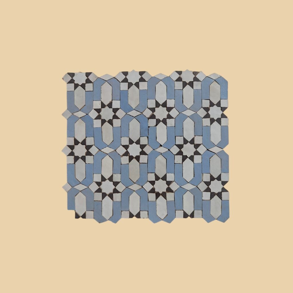 Handmade Moroccan Zellige Tile