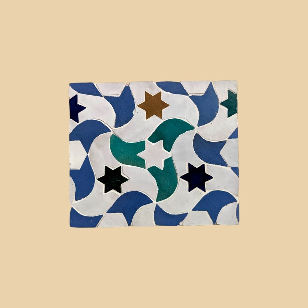 Handmade Moroccan Zellige Tile