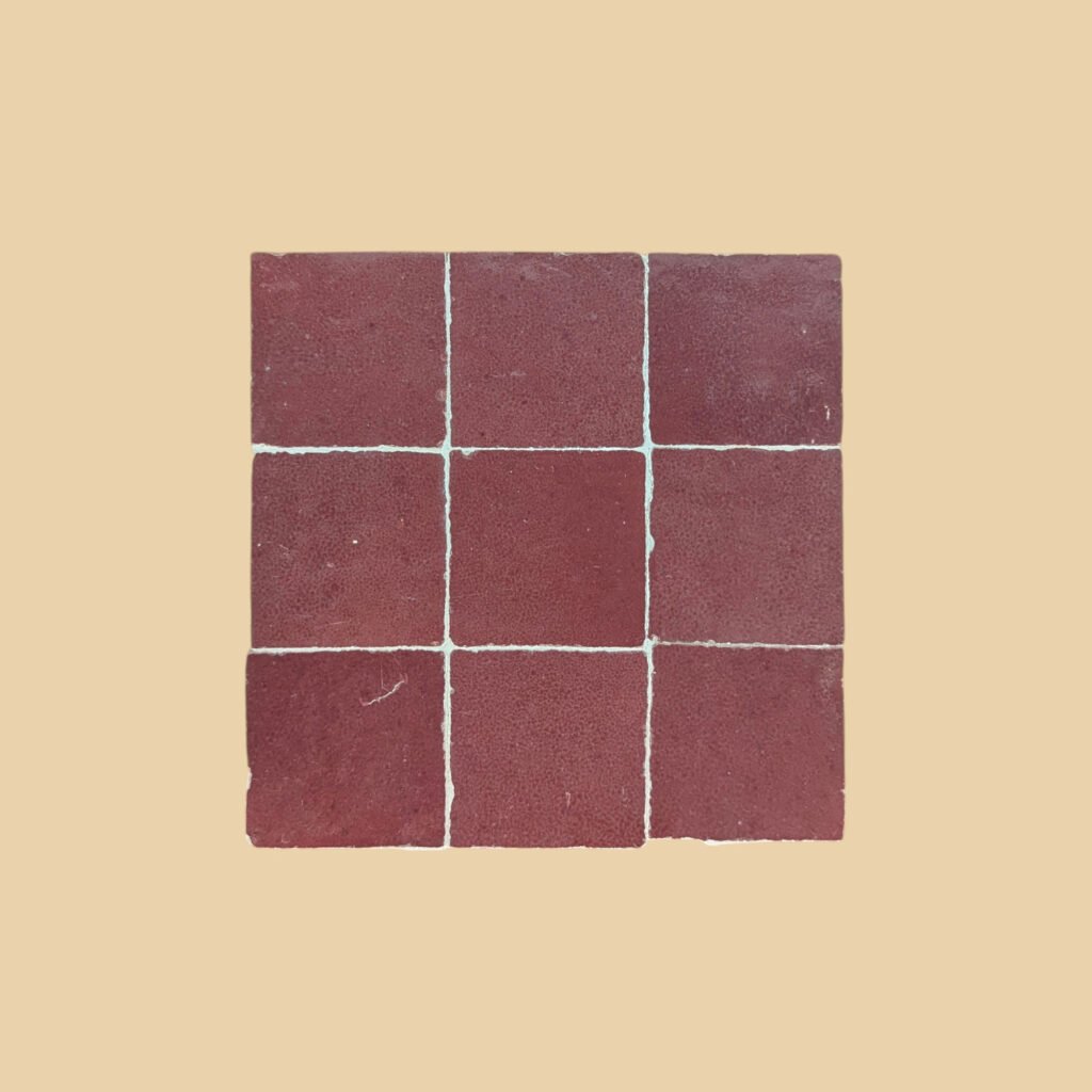Handmade Moroccan Zellige Tile
