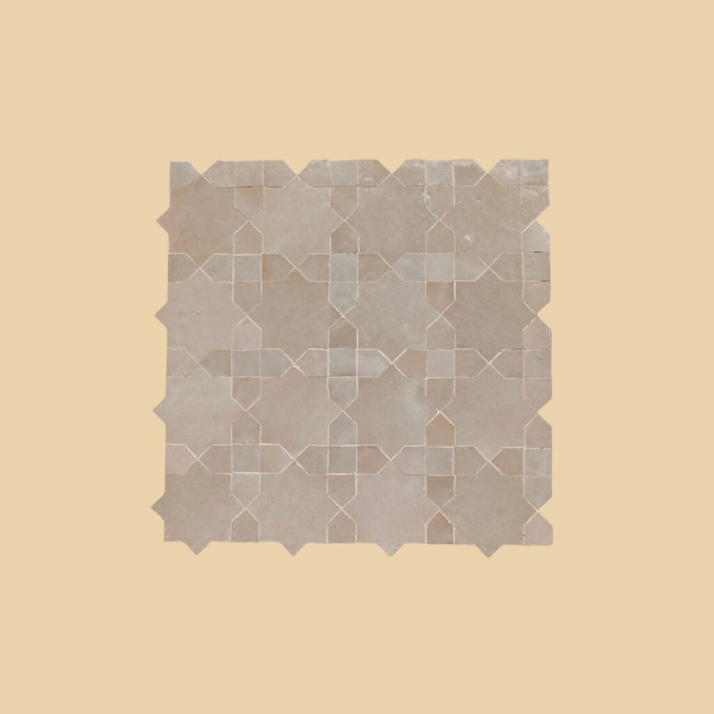 Handmade Moroccan Zellige Tile