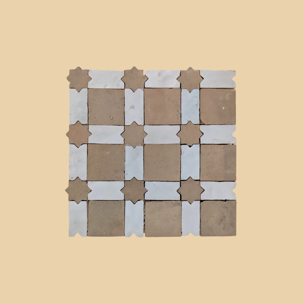 Handmade Moroccan Zellige Tile