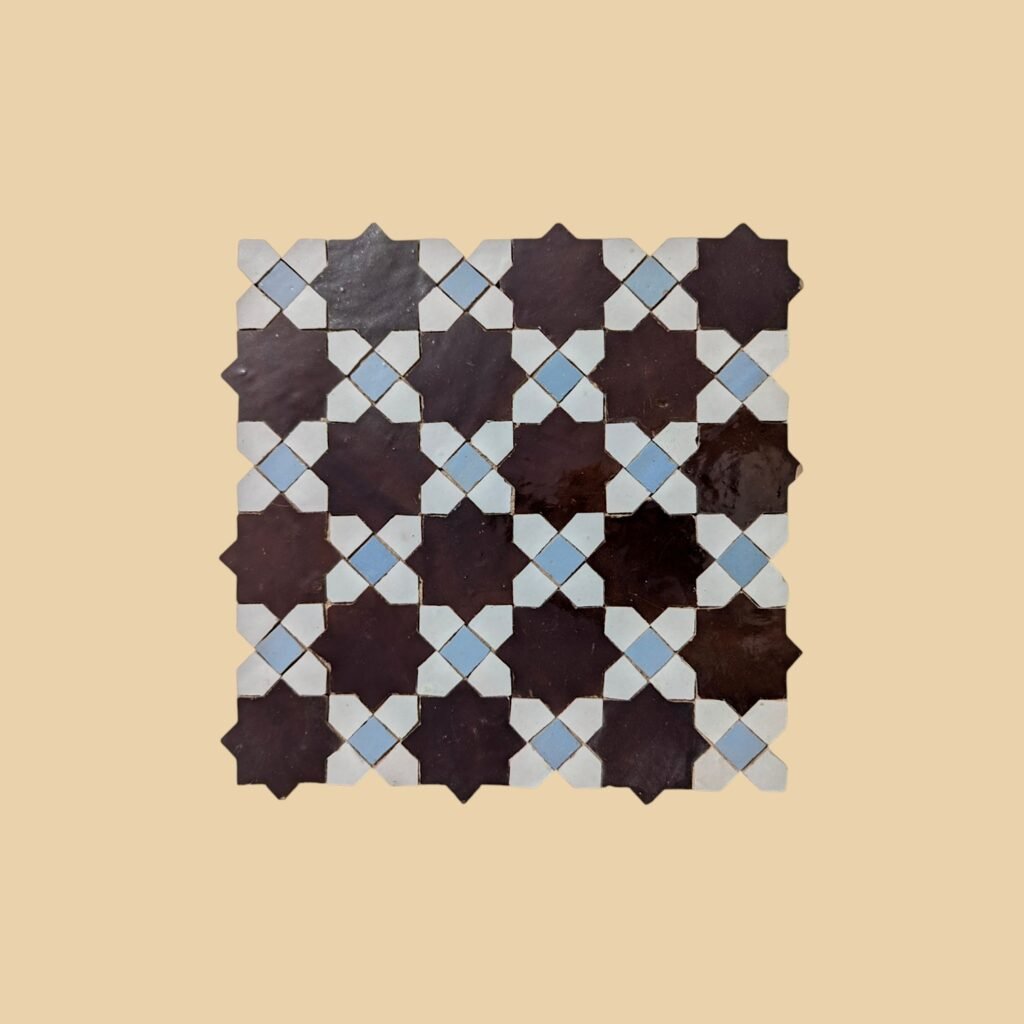 Handmade Moroccan Zellige Tile