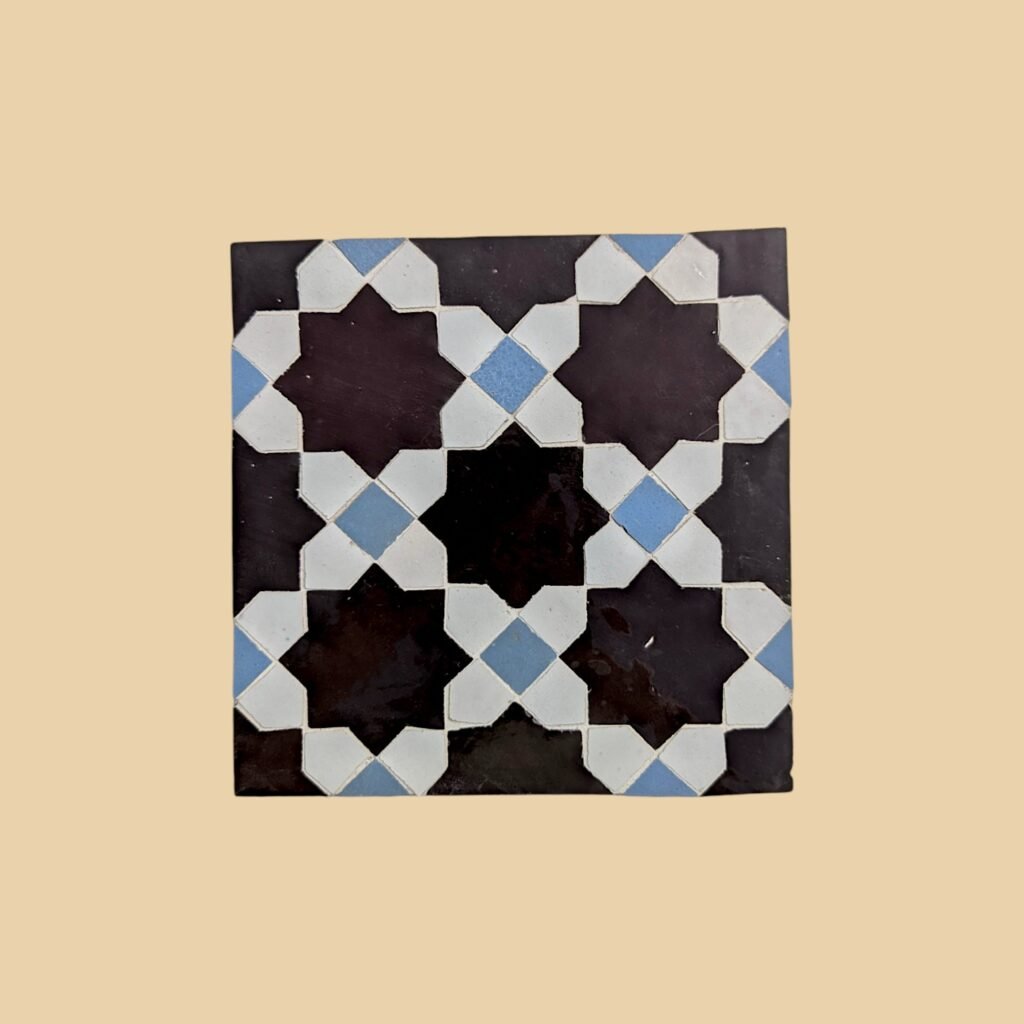 Handmade Moroccan Zellige Tile