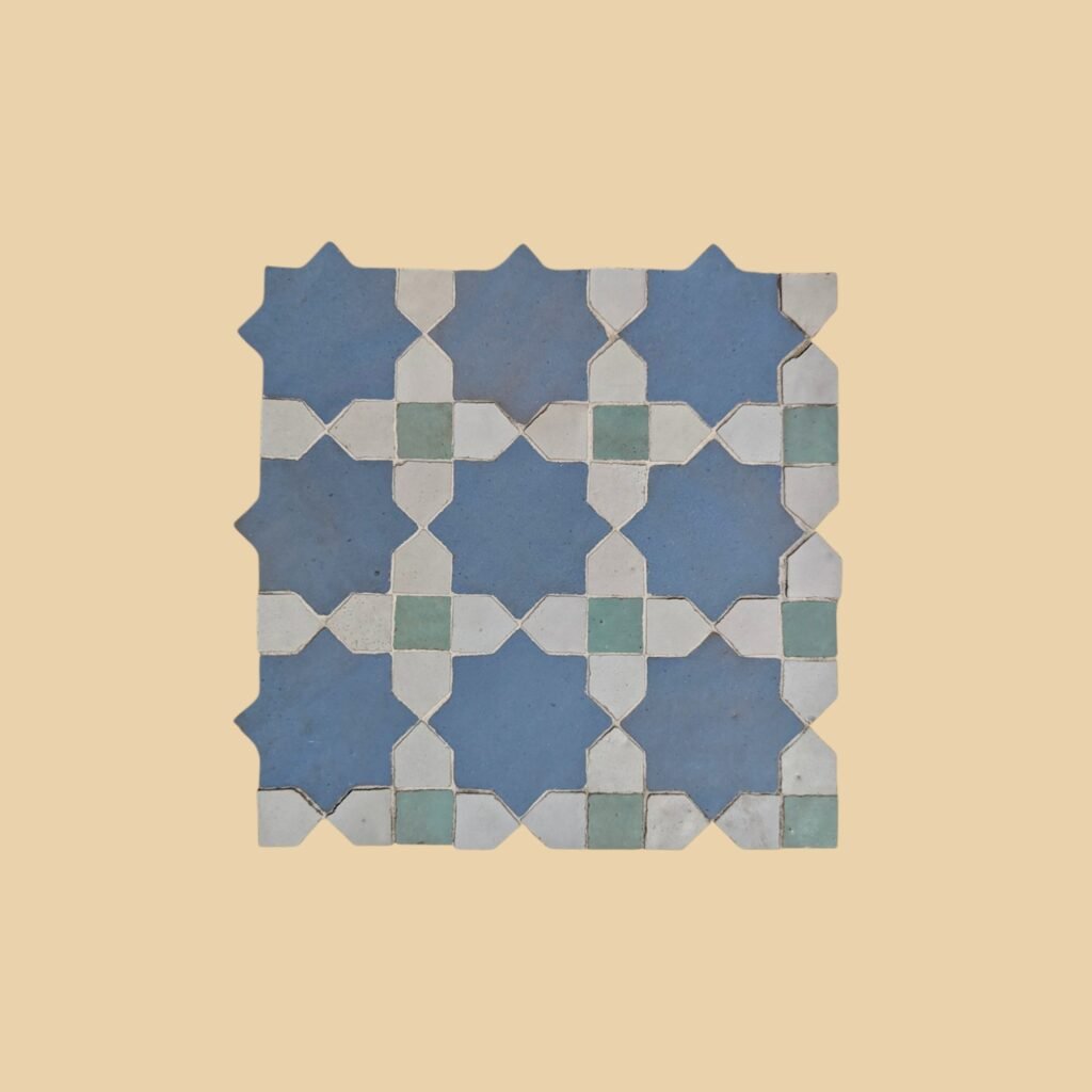 Handmade Moroccan Zellige Tile
