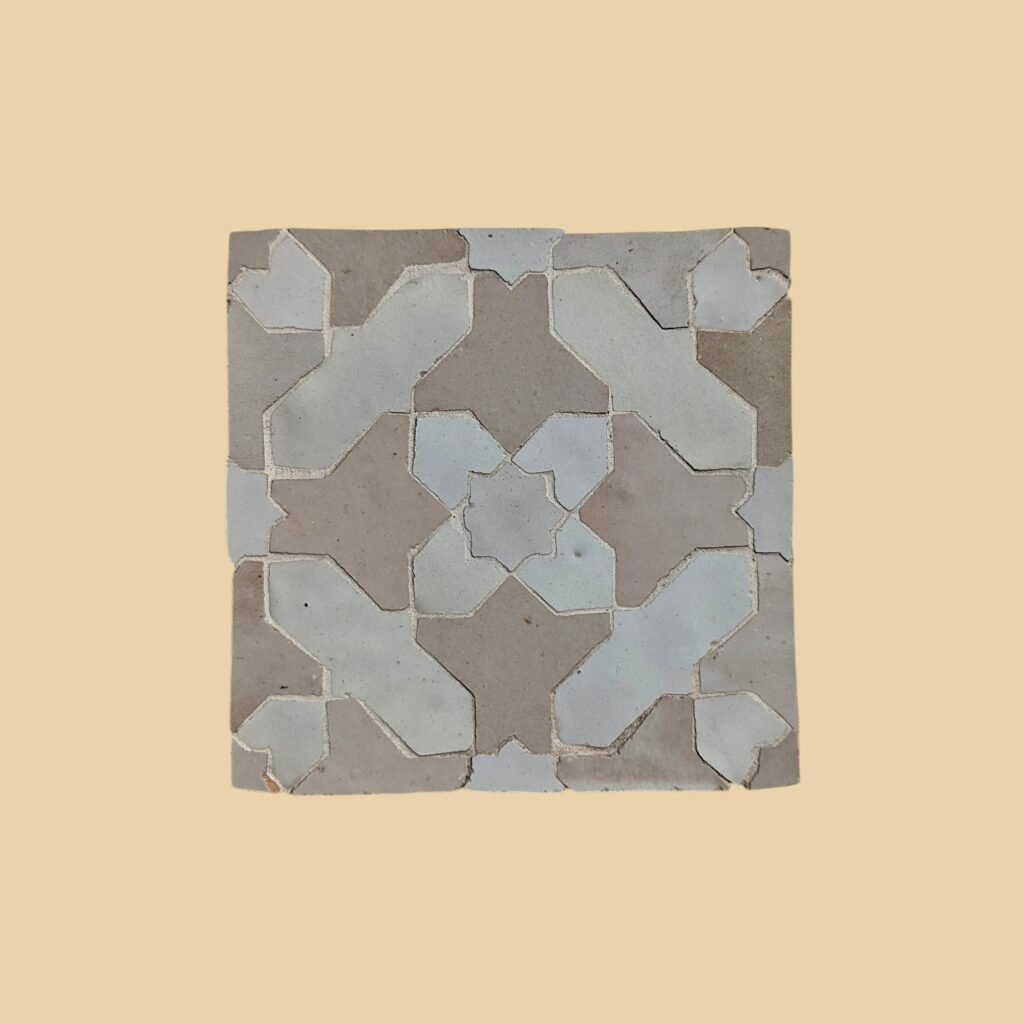 Handmade Moroccan Zellige Tile