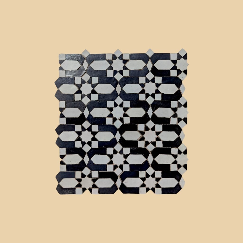 Handmade Moroccan Zellige Tile
