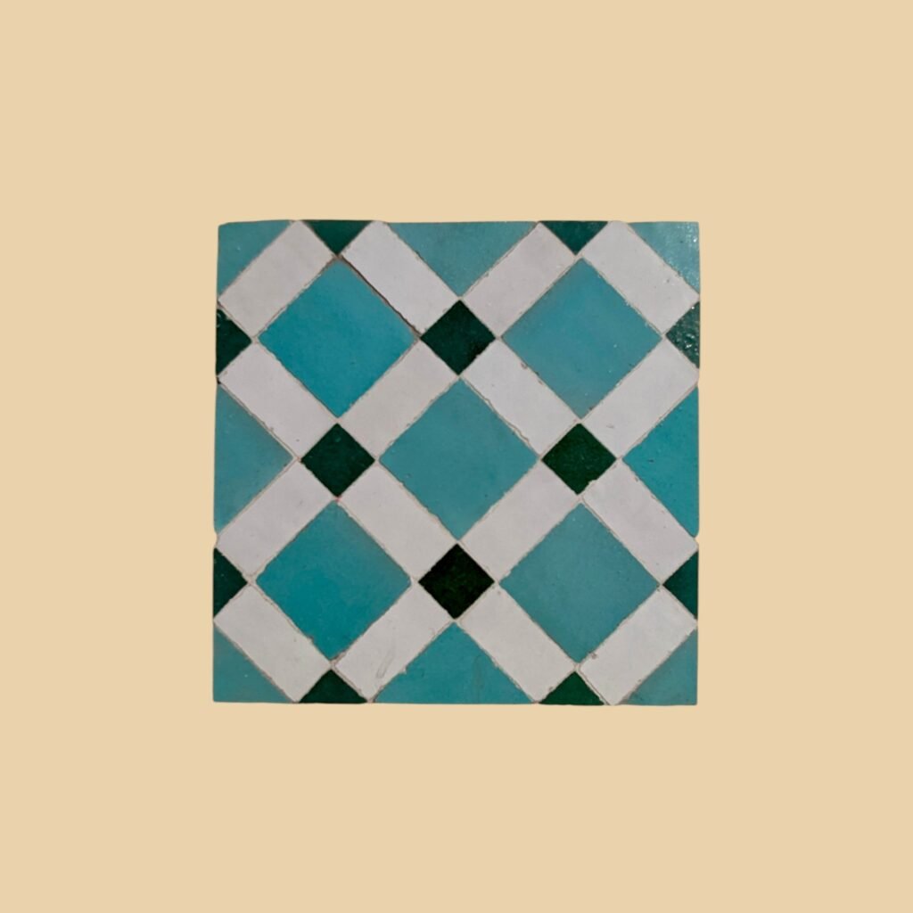 Handmade Moroccan Zellige Tile