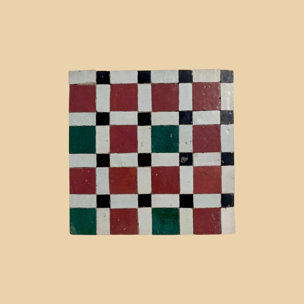 Handmade Moroccan Zellige Tile