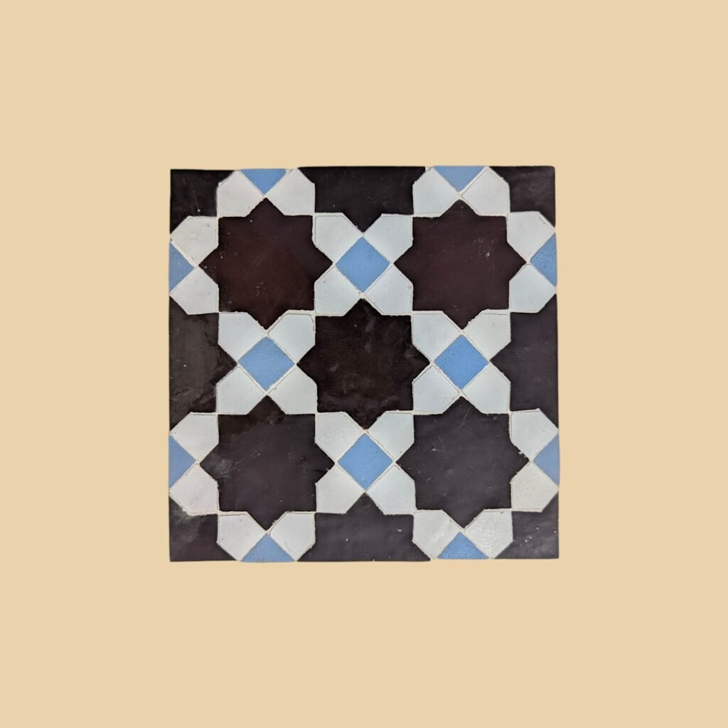 Handmade Moroccan Zellige Tile