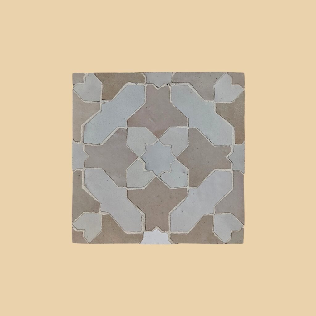 Handmade Moroccan Zellige Tile
