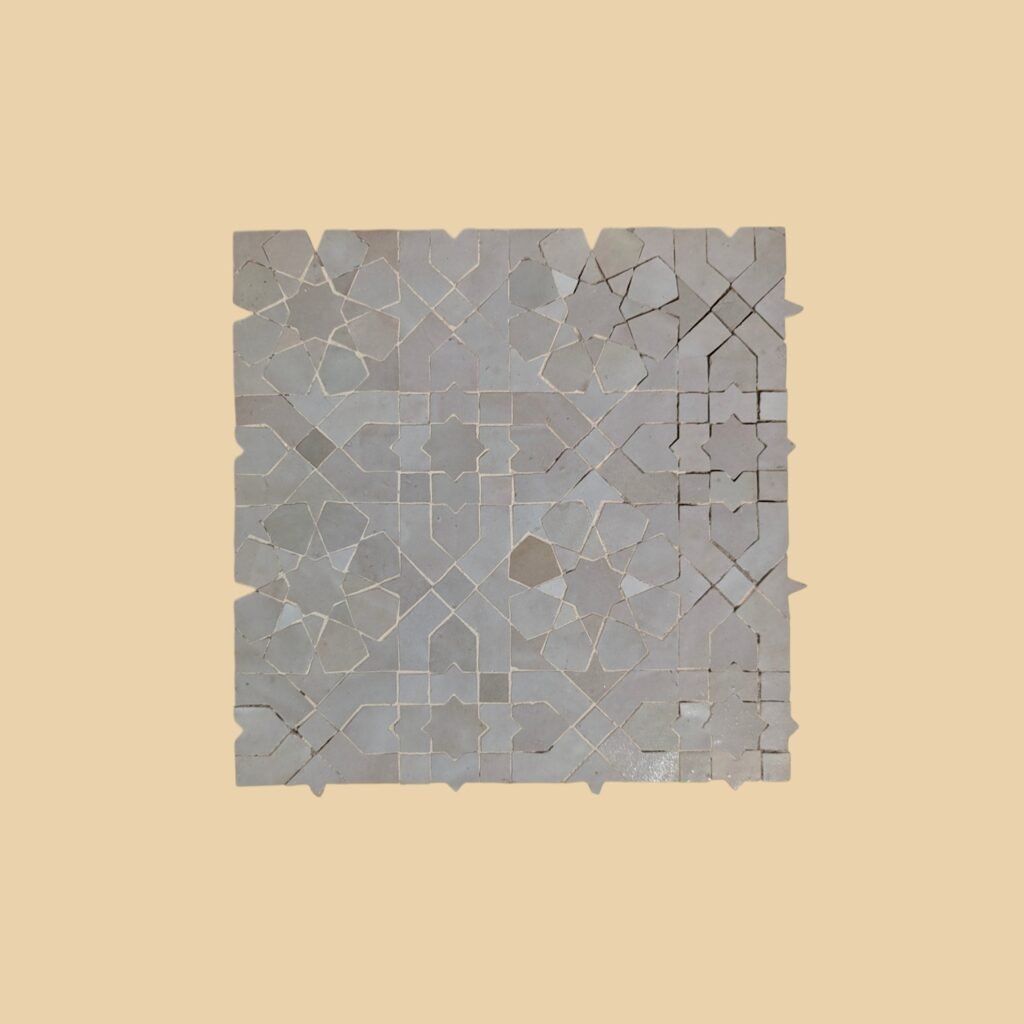 Handmade Moroccan Zellige Tile
