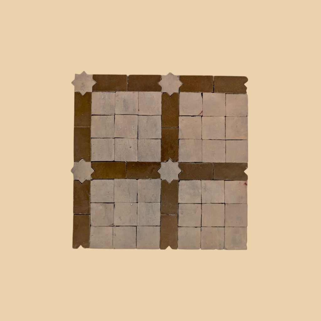 Handmade Moroccan Zellige Tile