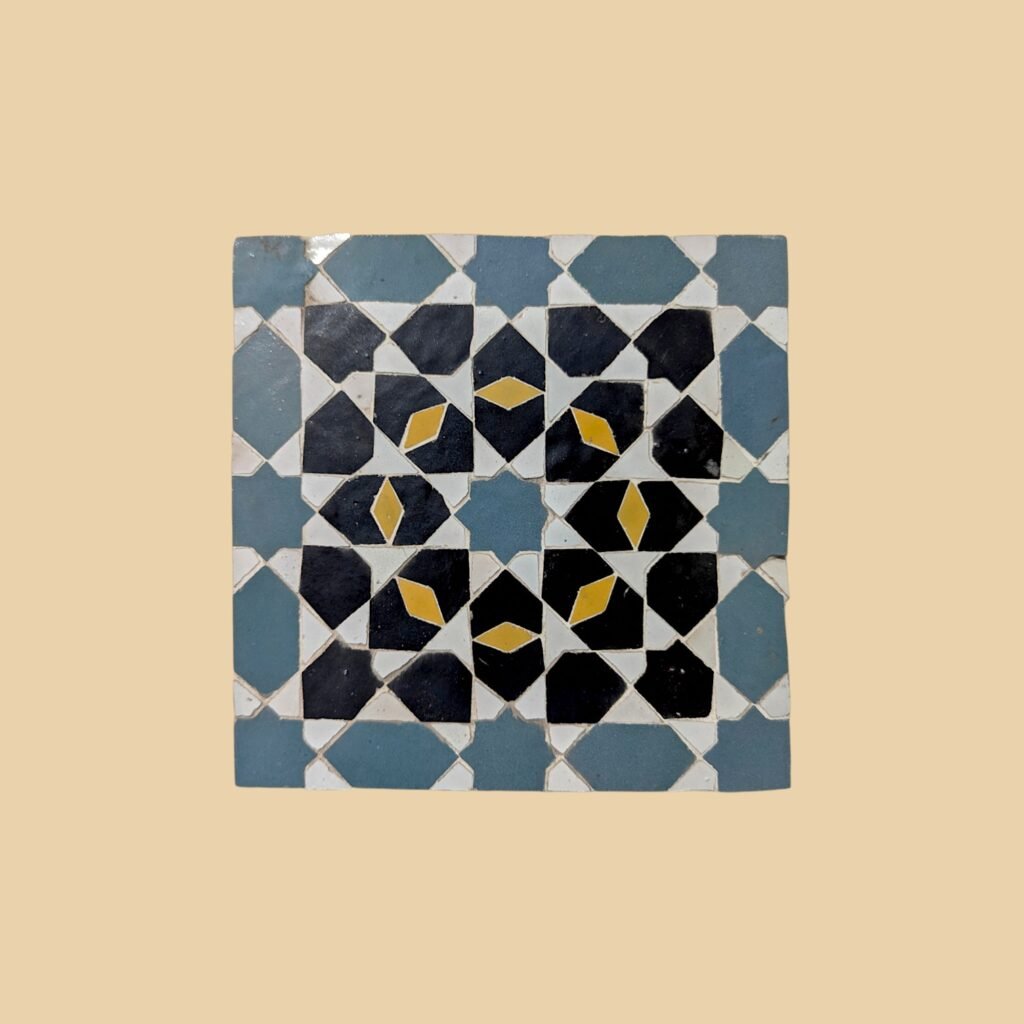 Handmade Moroccan Zellige Tile