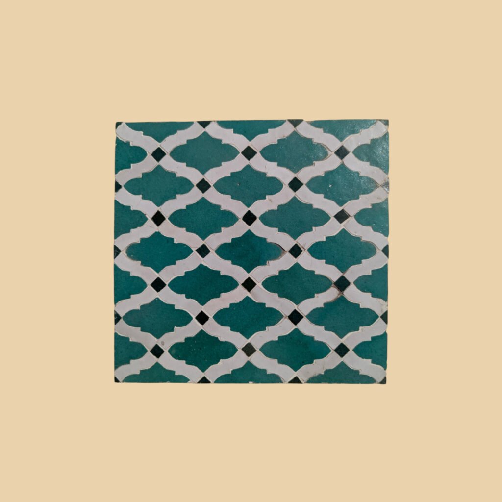 Handmade Moroccan Zellige Tile