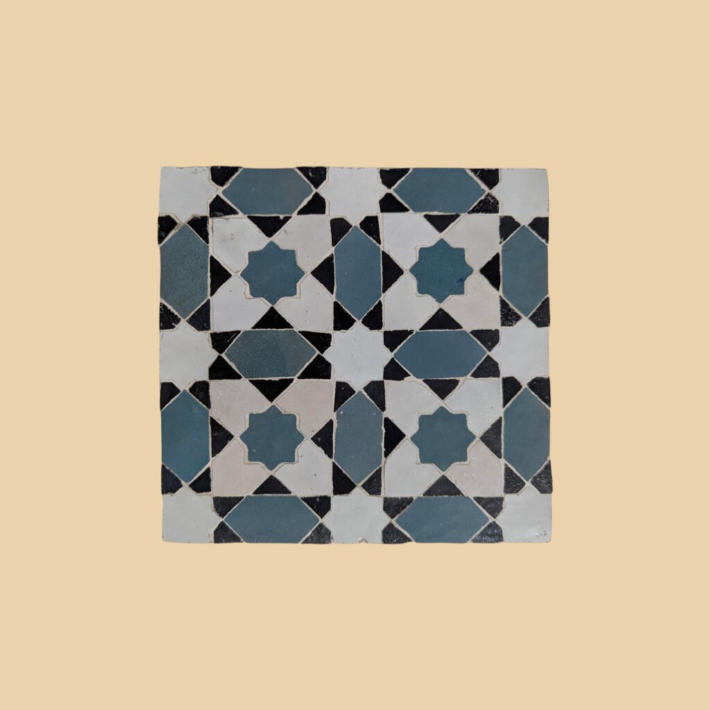 Handmade Moroccan Zellige Tile