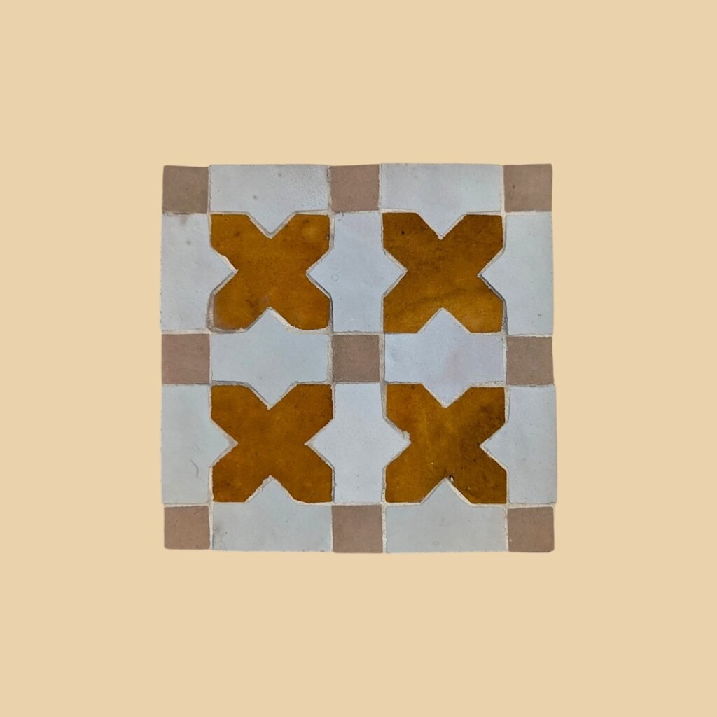 Handmade Moroccan Zellige Tile