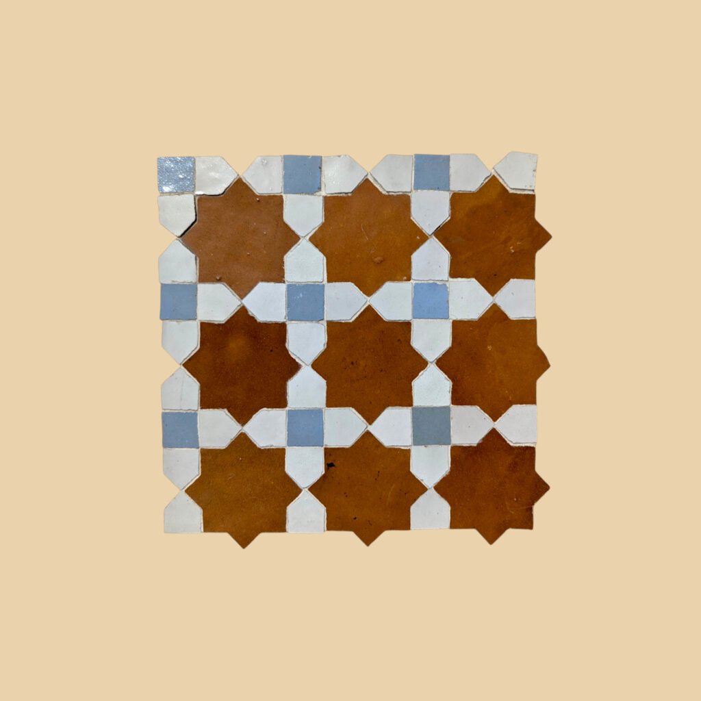 Handmade Moroccan Zellige Tile