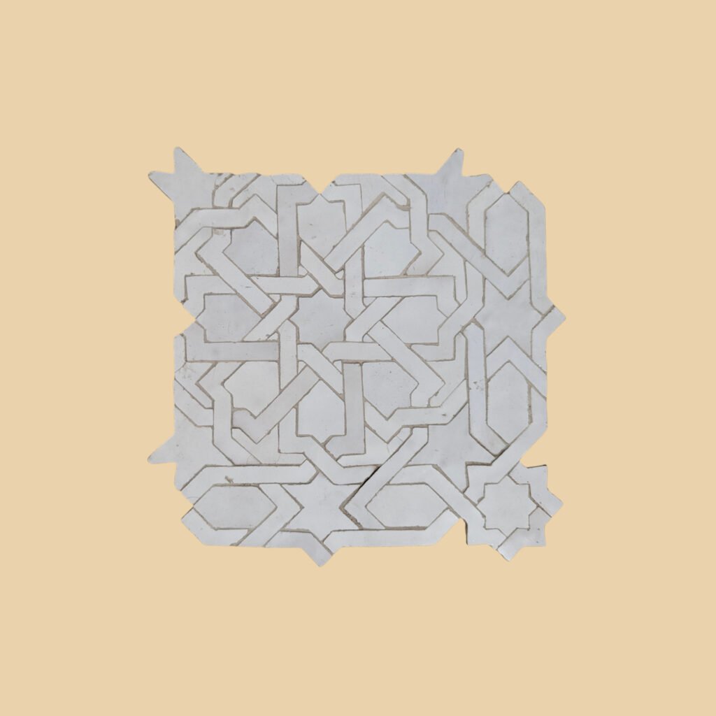 Handmade Moroccan Zellige Tile