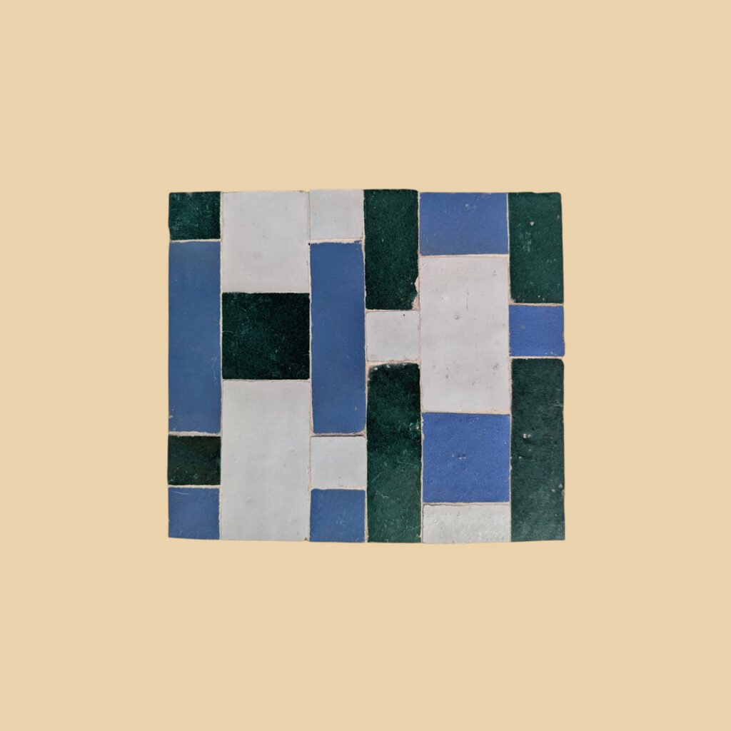 Handmade Moroccan Zellige Tile