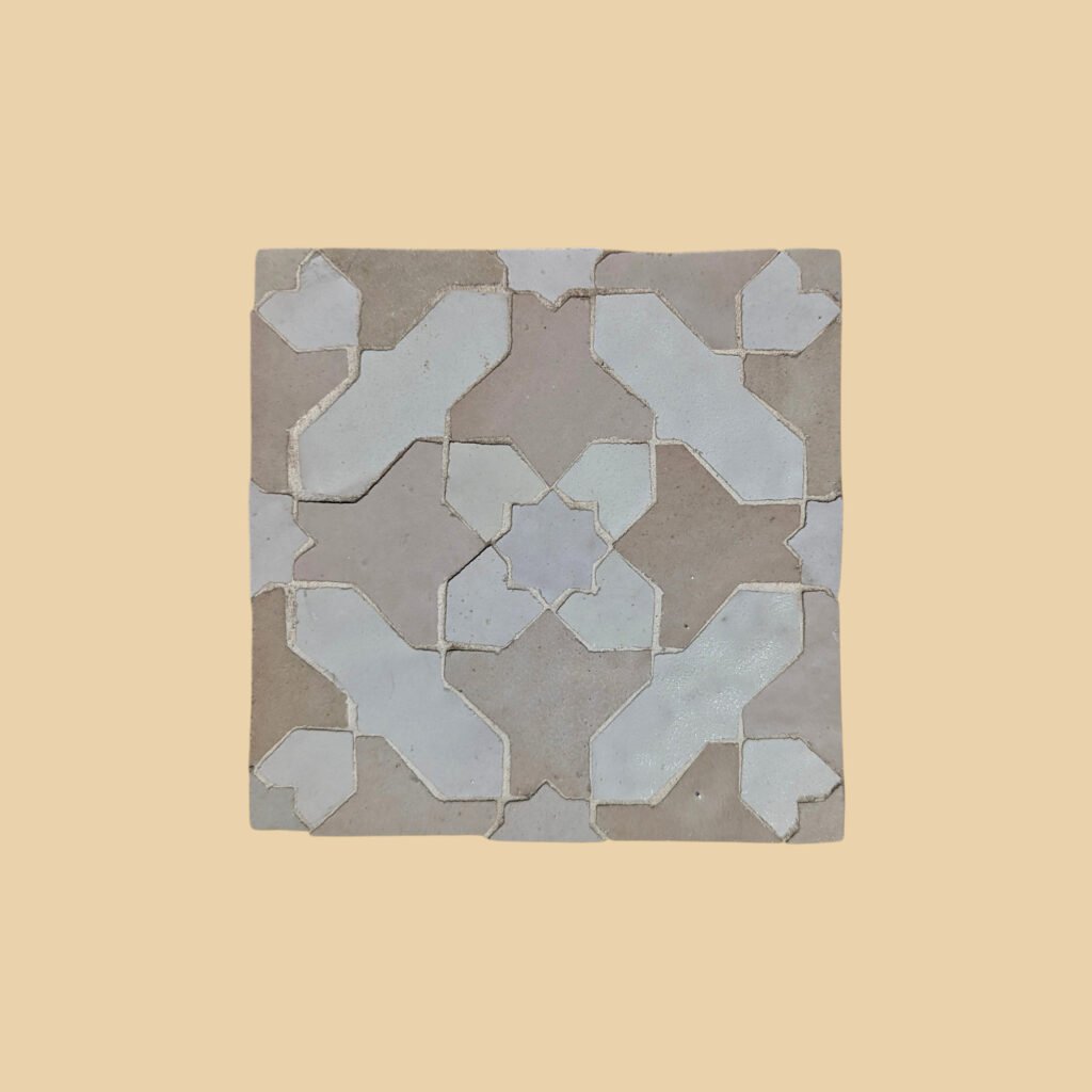 Handmade Moroccan Zellige Tile