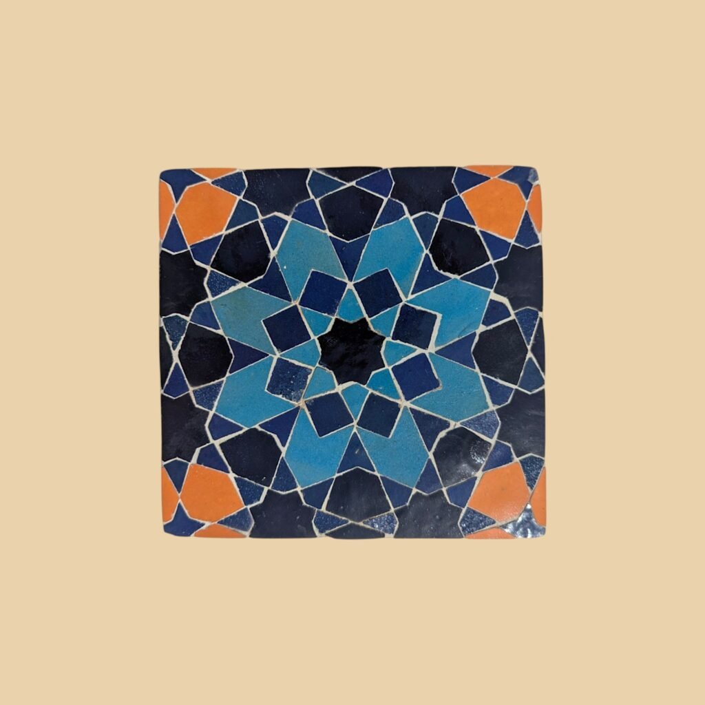 Handmade Moroccan Zellige Tile