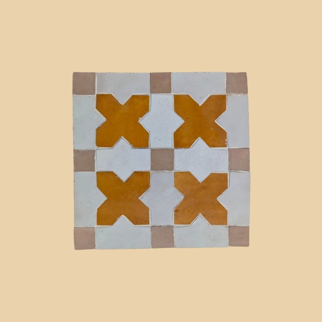 Handmade Moroccan Zellige Tile