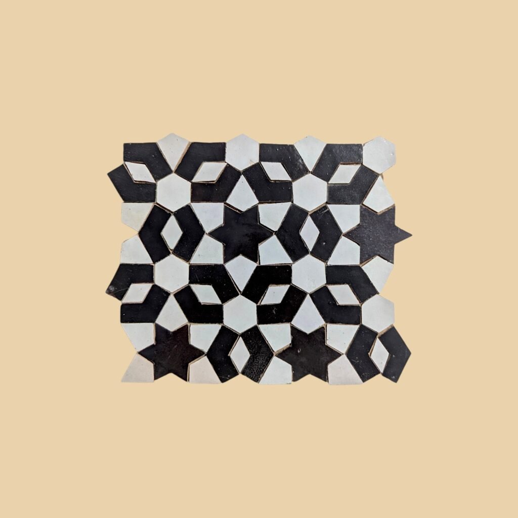 Handmade Moroccan Zellige Tile