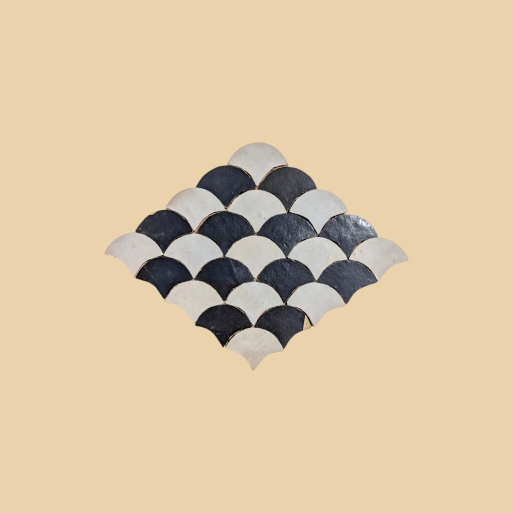 Handmade Moroccan Zellige Tile